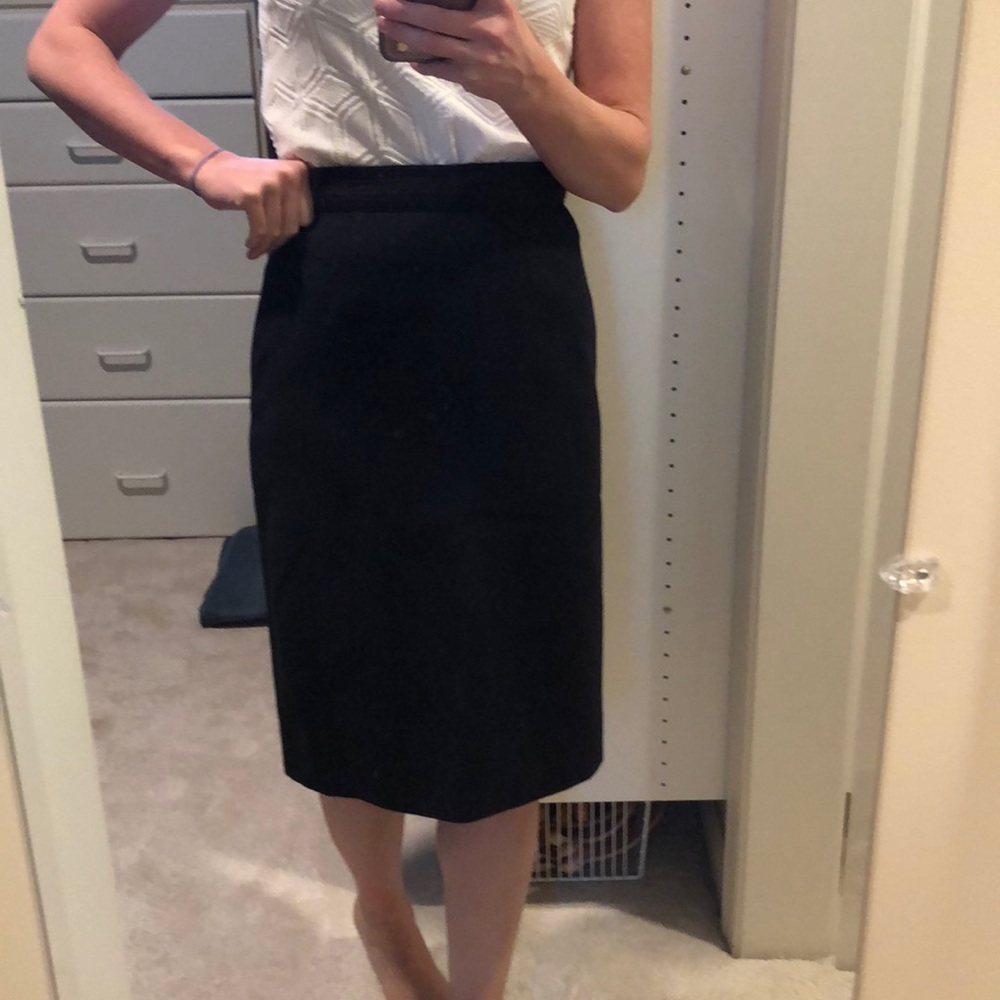 Tory Burch WOOL navy pencil - 6